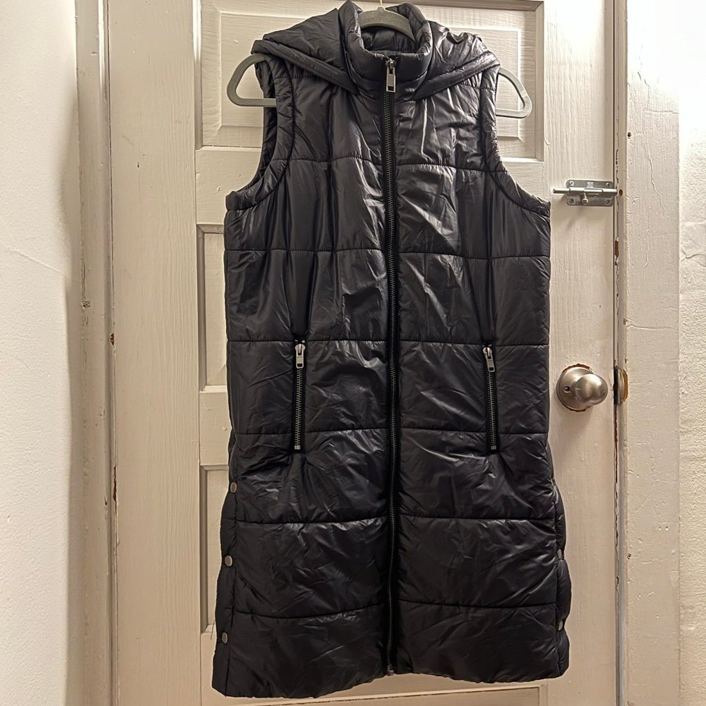 Long Puffy Vest